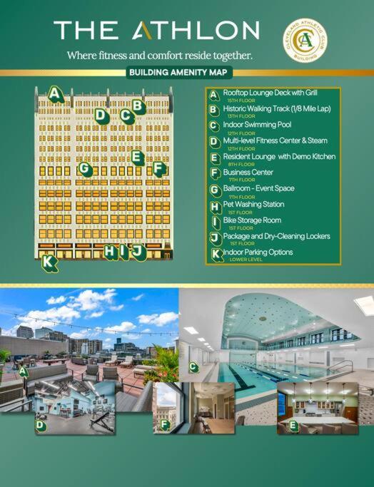 克里夫兰2Br Unit In The Heart Of Dt On Playhouse Square, With Pool And Gym Access-1106公寓 外观 照片